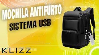 KLIZZ Store: Mochila Antifurto NGR com Sistema USB