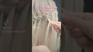 Slide up braid tutorial #braidtutorial #easybraids #braid #learntobraid