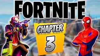 FORTNITE CHAPTER 3! TRYING TO GET OUR FIRST CHAPTER 3 WIN!