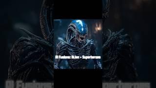 Superheroes vs Alien: Epic Fusion Transformation | AI Generated