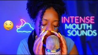 ASMR | INTENSE MOUTH SOUNDS FOR SLEEP (CRISP AT 100% SENSITIVITY )