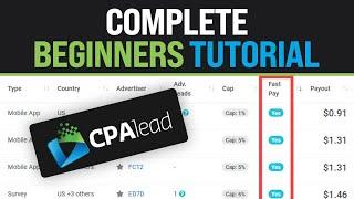 How To Make Money On CPALEAD (2025) Tutorial For Beginners