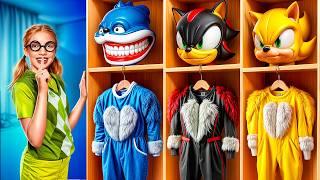 Моя трансформация в SUPER SONIC: От Нерда до популярного Соника!