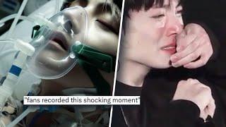 Fans Watch V RUSHED OUT of Military Base w/ Severe Injury? JK Emotional Over V! Discharged Early?