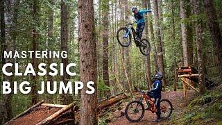 Helping a Pro Rider to Master Scary Big Jumps in Squamish, BC