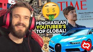 THE REAL SULTAN YOUTUBE.!! Inilah Bocoran Pendapatan Youtuber Terbanyak Di Dunia , Ada Bocah SD!