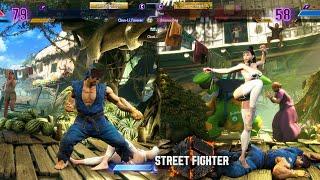 Street Fighter 6 Ryu vs Chun Li Battle Hub Match PC Mod #4