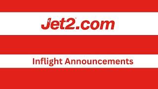 Jet2.com Selected Inflight Announcements 2023