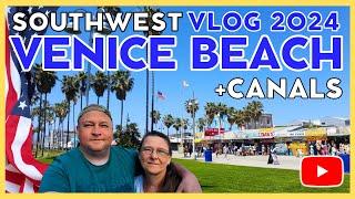 2024 USA VLOG - VENICE CANALS, MUSCLE BEACH, MARINA DEL REY