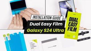 [Installation Guide] Ringke Dual Easy Film for Galaxy S24 Ultra