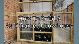 How To Make A Cold Frame, How To Make A Growhouse, Make A Cold Frame, Creative Garden Projects