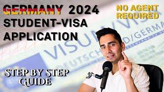 Germany Student Visa Application 2024 | How to fill Germany VISA Documents | No Agent Required