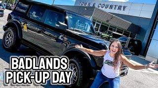 2023 Ford Bronco Badlands Pick up From Town & Country Ford w/ Mitchell Watts | Alabama Ford