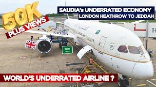 Should You Fly SAUDIA? - SAUDI Arabian AIRLINE'S Economy Class London to Jeddah on Boeing 787-10