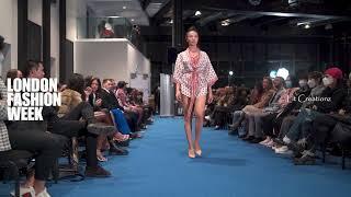 London Fashion Week by Fashion show live Designer Megans Choix Model 20