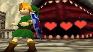 "Solving" Puzzles While BAKED | Ocarina of Time 3 Heart Run