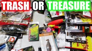 Trash or Treasure? Sorting Fishing Lures & Fishing Tackle Organization