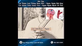Bài Tập Cải Thiện Lưu Thông Máu Não Ngăn Ngừa Đột Quỵ