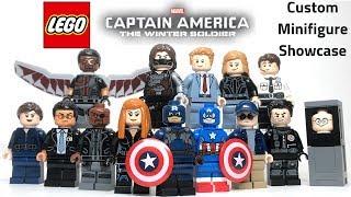 LEGO Captain America: The Winter Soldier Custom Minifig Showcase - Road to Avengers: Endgame