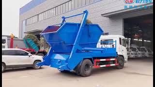 Skip Loader Garbage Bin Truck