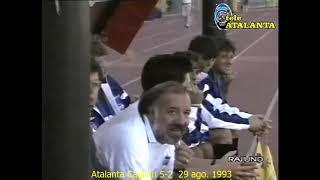 29.08.1993, Atalanta-Cagliari 5-2. L'esonero di Gigi Radice