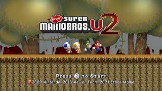 Newer Super Mario Bros.U 2 Complete Walkthrough 100%