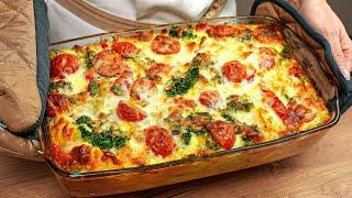 It's so delicious, I make this casserole every week! A simple recipe! Quick recipe!