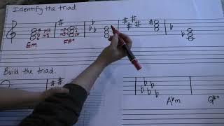 Music Theory: Triad Identification