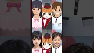 Mio, Cat Butler, and Yuta in Real life AI | SAKURA School Simulator #shorts #tiktok #trending