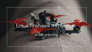 Emax Tinyhawk II Freestyle - Unboxing my 1st FPV drone (ASMR)