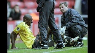 Abou Diaby Horror Injury vs Sunderland Away 2005/06 PL