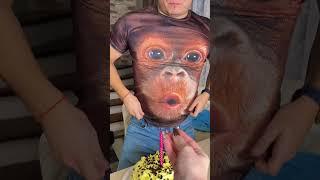 Blowing gorilla by Secret Vlog