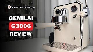 Gemilai G3006 Espresso Machine Review (The Gemilai Owl) #gemilai