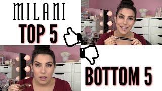 Top 5 Bottom 5: MILANI COSMETICS