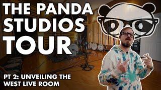 Exploring The Panda Studios: Part 2: "Unveiling the West Live Room"