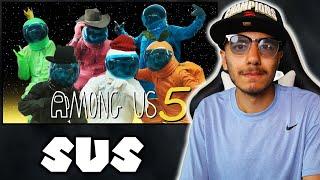 Among Us But Its A Reality Show 5 (Laugh Over Life) | Reaction!