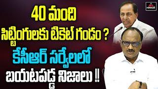 Majority of the TRS Sitting MLA Seats Are in Risk | CM KCR Survey | DNA With Zakeer | Mirror Tv