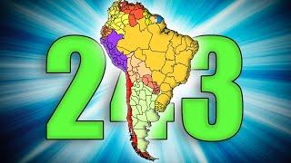 I Name All 243 Subdivisions of South America