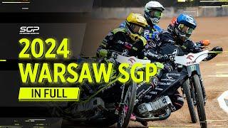 FULL RACE: #WarsawSGP 2024 The Comeback in the Capital  | FIM Speedway Grand Prix