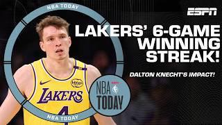 Can the Lakers stay HOT?!  + Dalton Knecht compared to Larry Bird?  | NBA Today