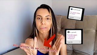 Bate papo com vocês !! (Vou desistir de ser Influencer?!)