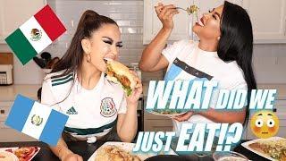 MEXICAN VS GUATEMALAN FOOD | iluvsarahii