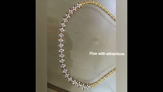 gold necklace design/ gold stone necklace model / diamond necklace design  ️