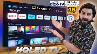 Haier 65 Inch 4K HQLED TV UnboxingP7 Series with Google TV | DOLBY ATMOS VISION | Model H65P7UX 