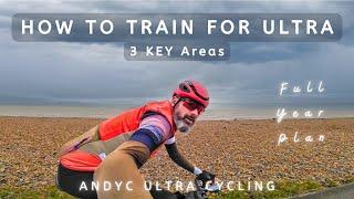 3 Key Areas To Train For Ultra - Full Training Plan For Endurance Cycling, Races, For Beginners Up