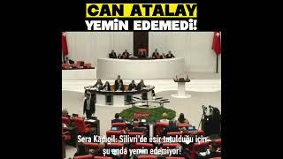 TİP Hatay Milletvekili Can Atalay yemin edemedi