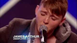 James Arthur's audition cut - The X Factor UK 2012