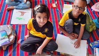 Drawing competition June-18-2023 |  JnanaBharathi ward residence sports and cultural association