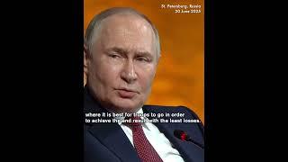 Putin on Ukraine: 'wherever a Russian soldier sets foot, that's ours'