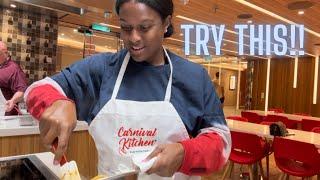 Carnival Jubilee: The Carnival Kitchen Cooking Class Experience